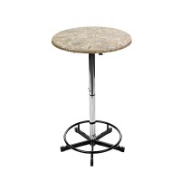 Stehtisch mit Stone Dekor Nevada Durchmesser 70cm