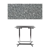 Stehtisch | GiganTisch | Dekor: Black Granit